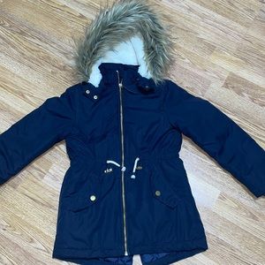 Girl's H and M Parka Coat